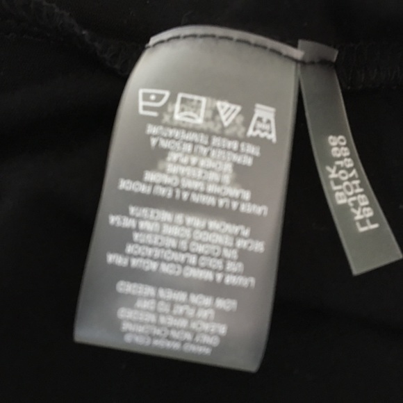 NWT  Lagerfeld Black Top with White Lace Collar - Picture 7 of 8